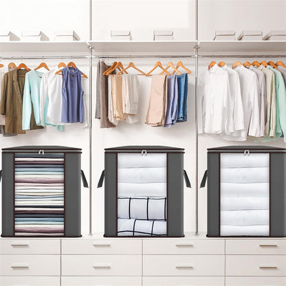 Large Capacity Organizer Storage Bags Handle Storage Moving Bag