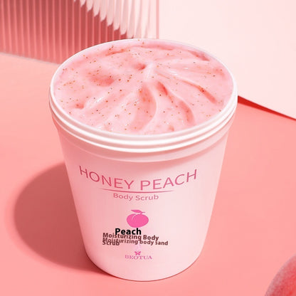 Peach Moisturizing Body Scrub Cream