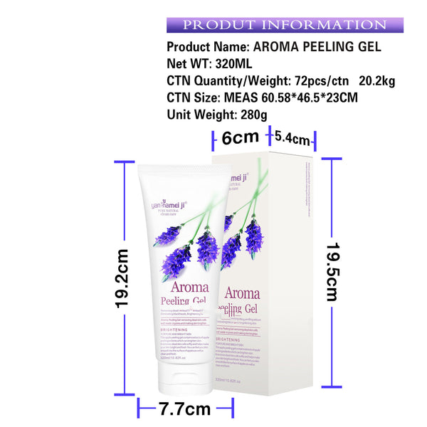 Exfoliating Gel  Facial Body Scrub Cream